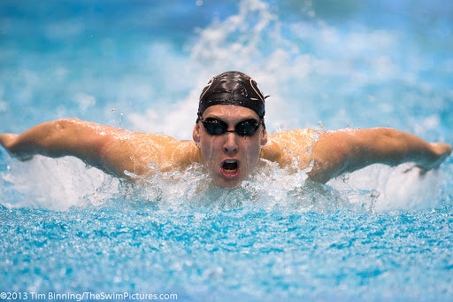 Men swimming