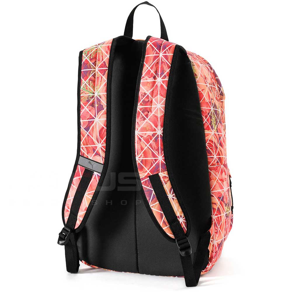 PUMA Orange / One Size Puma Unisex Orange Backpack Academy