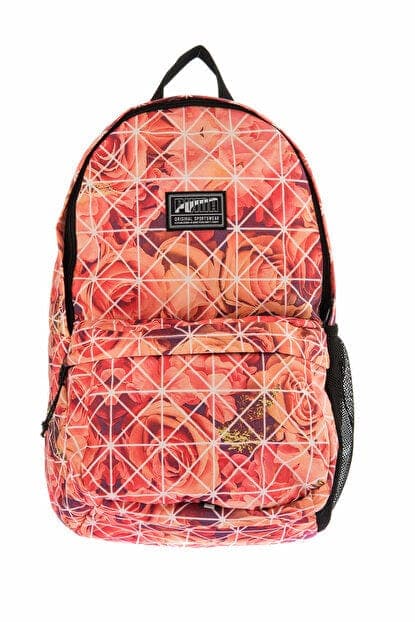 PUMA Orange / One Size Puma Unisex Orange Backpack Academy
