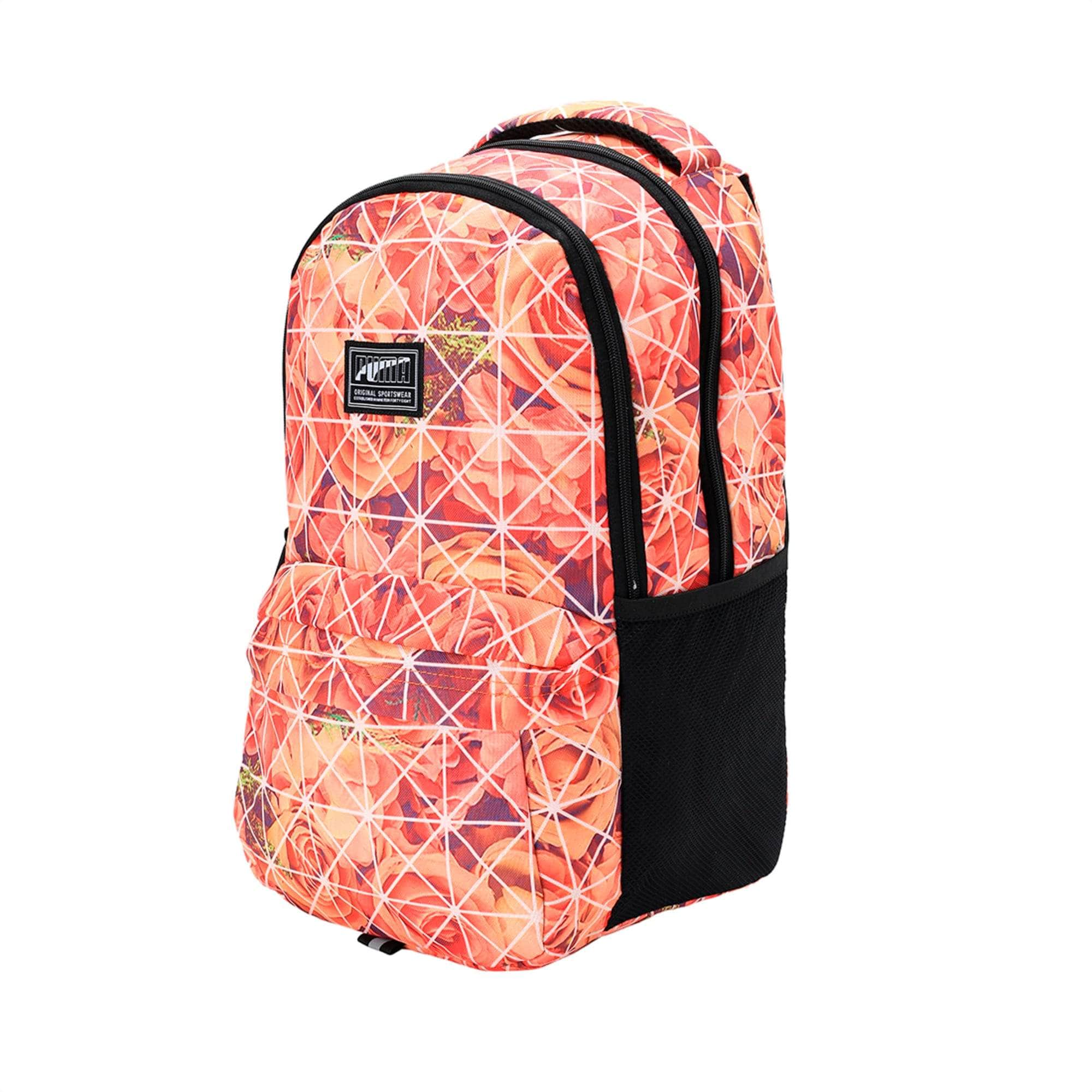 PUMA Orange / One Size Puma Unisex Orange Backpack Academy
